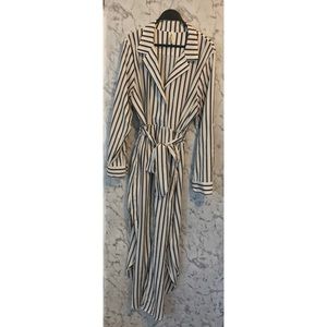 🥀Plus Size Stripped Long Sleeve Maxi Dress🥀